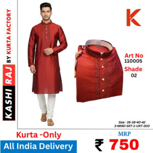 Embroidery Work Kurts 110005