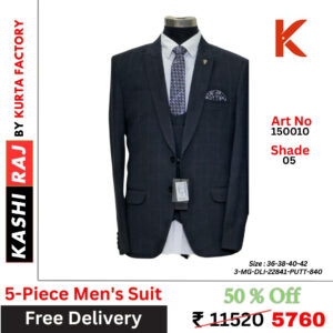 Men’s Suit 5 Pcs 150010