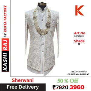 Designer Sherwani 130019