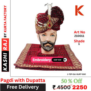 Pagdi with Dupatta 210011