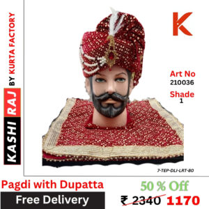 Pagdi with Dupatta 210036