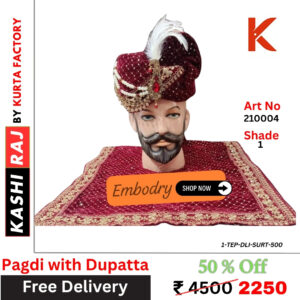 Pagdi with Dupatta 210004