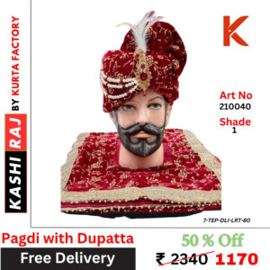 Pagdi with Dupatta 210040
