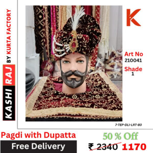 Pagdi with Dupatta 210041