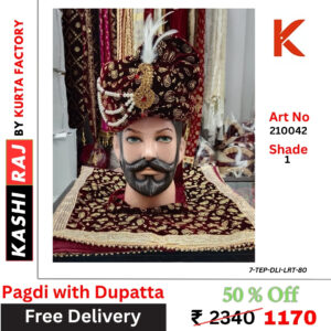 Pagdi with Dupatta 210042