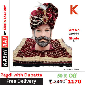 Pagdi with Dupatta 210044