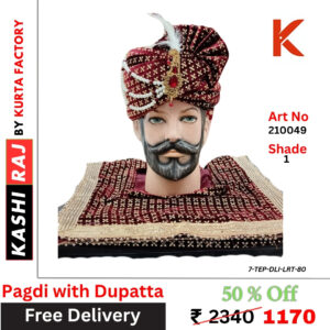 Pagdi with Dupatta 210049