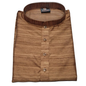 Men's Silk Blend Kurta 110025 with Special Offer