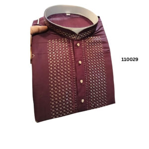 Embroidered Men Designer Kurta 110029 with Special Offer