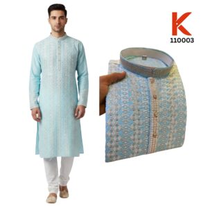 Embroidered Men Kurta 110003 With Special Offer