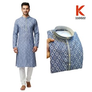 Heavy Jacquard Men’s Kurta 110022 with Special Offer