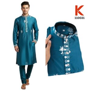 Embroidered Men Designer Kurta 110031 Special Offer