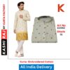 Kurta Factory Premium Embroidered Kurta for Men 110063